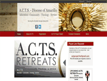 Tablet Screenshot of actsamarillo.org